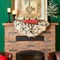 Set of 2 Pre-Lit Christmas Swag, with 50 Warm White LED Lights, Three Function